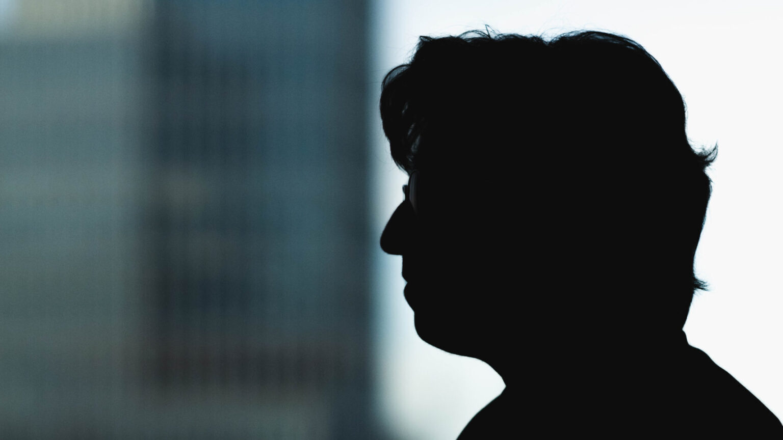 Silhouette of an IraQueer Representative Speaking at City for LGBT+ 2022