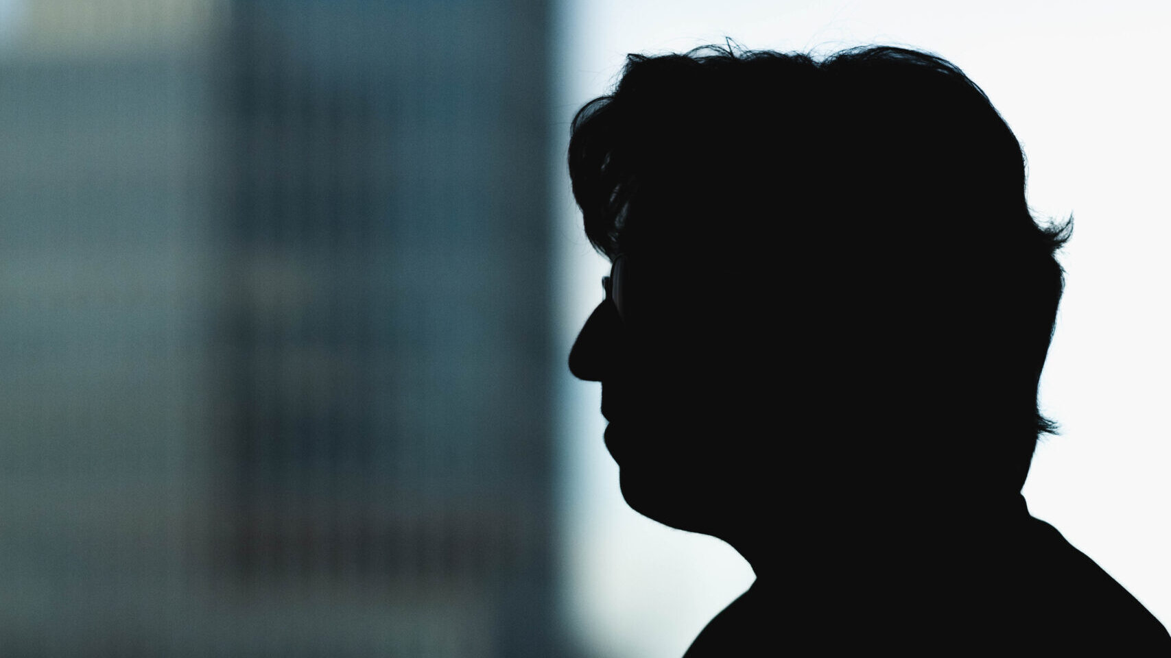 Silhouette of an IraQueer Representative Speaking at City for LGBT+ 2022